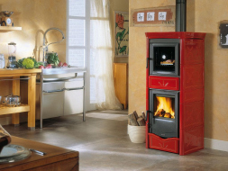 Печь La NORDICA Печь Nicoletta Forno Bordeaux (Бордовый)