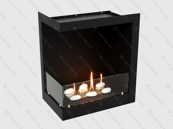 Встроенный биокамин Lux Fire Угловой 555 М (левый угол)