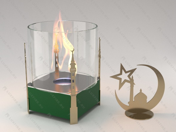 Настольный биокамин Lux Fire Серия 2 М