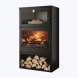 Печь-камин с духовкой PANADERO Oven Ecodesign