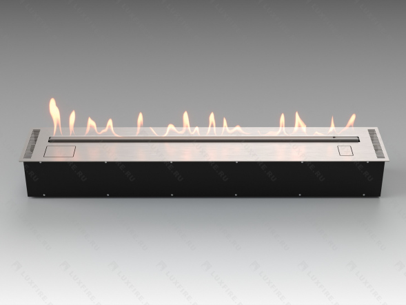 Автоматический биокамин Lux Fire Smart Flame 1500 RC INOX