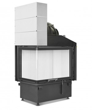 Каминная топка Hoxter ECKA 67/45/51Lh Левосторонняя с чугунным дымосборником