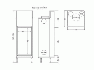 Radiante 450/90 H